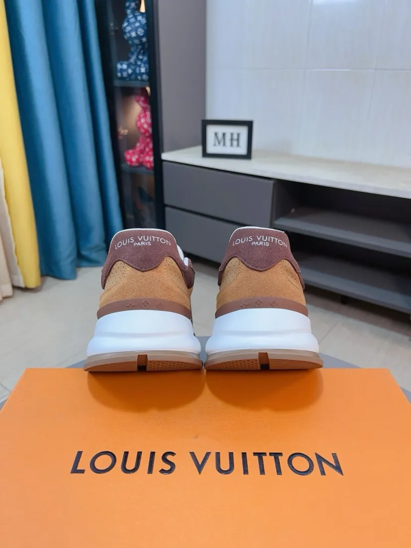 Men's shoes💰438🌹🌹[LV]🌹High-end brand of men's shoes: Official website 1:1 Latest masterpiece: The upper is made of Italian imported first-layer cowhide with special materials➕Full genuine leather lining🔥, making walking more convenient and comfortable! Exclusive new style, stunning work [color]! Create a fashionable personality to set off your uniqueness! A must-have for trendy men! Classic🔥Number: 38-44